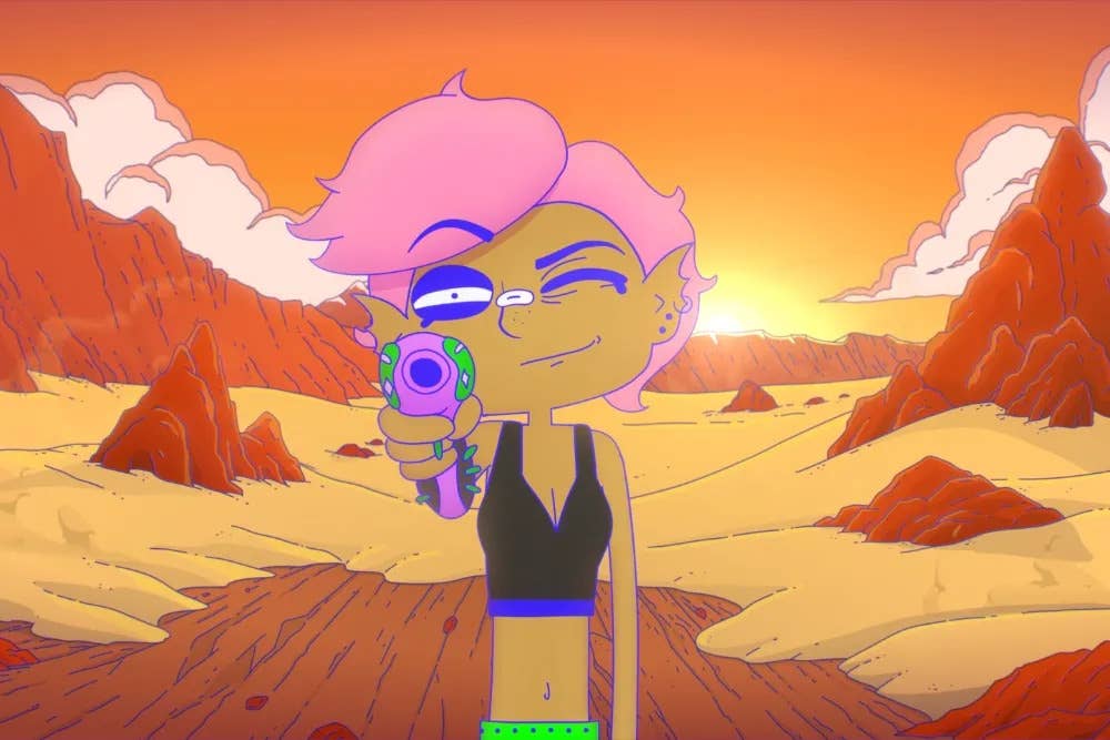 Lesbian Space Princess Trailer Promises Romance & Absurd, Animated ...